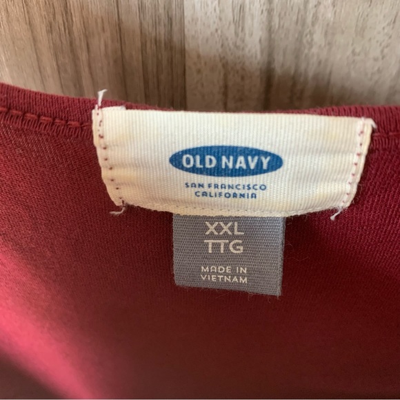 Old Navy Studded Tank Top - Maroon - Picture 6 of 7